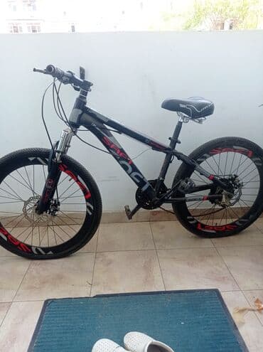 велосипеды 14 дюймов: İşlənmiş Dağ velosipedi Saft, 24", sürətlərin sayı: 7 — 2