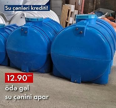 Türkiyə istehsalı su çənlərini kredit və nağd əldə edə bilərsiz.İlkin — 2