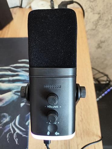 simli mikrofon: USB/XLR Streaming mikrofonu – masaüstü tripod dayağı ilə — 2