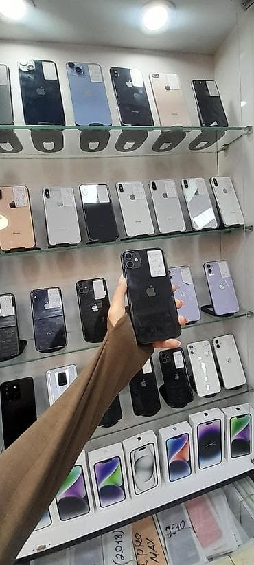 13 pro qiymət: IPhone 11, 64 GB, Qara, Face ID — 1