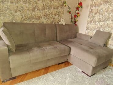 home dekor: Künc divan, İşlənmiş, Açılan, Bazalı, Nabuk, Çatdırılma yoxdur — 2