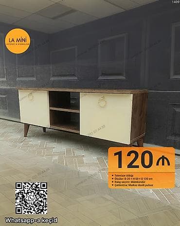 Düz TV altlığı, Polkalı, Taxtalı