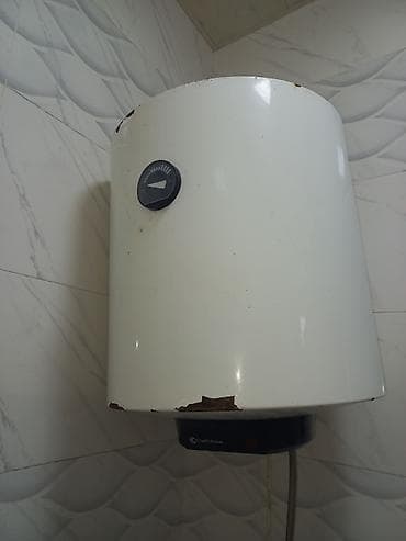 elektrik qaz: Chaffoteaux elektrik su qızdırıcısı (divar tipli, silindrik model) - — 2