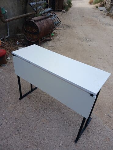 dəyirmi masa: Kompüter masası, Yeni, Açılmayan, MDF, Dördbucaq masa — 8