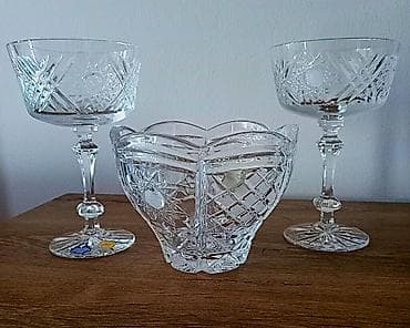 Vazalar: Vaza dəsti, Xrustal — 1