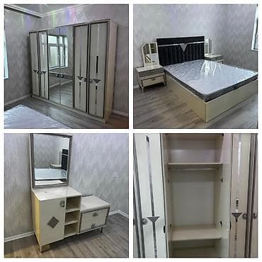 yataq skafi: İkinəfərlik çarpayı, Dolab — 1