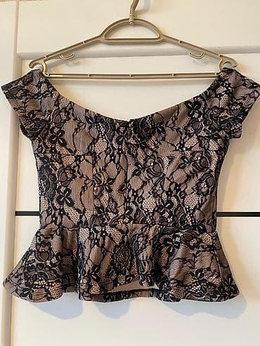 Другая женская одежда: ASOS markalı krujeva peplum bluz ölçü 38-M tezedi - Model: Qısaqollu — 2