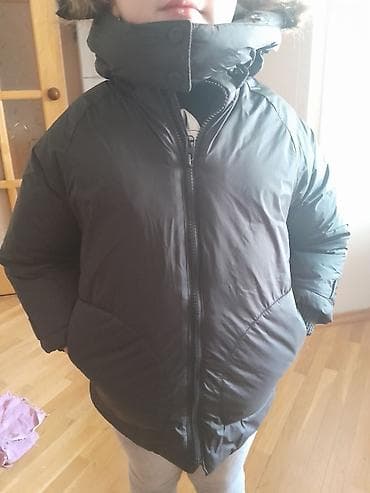 Uşaq ayaqqabıları: Uşaq üçün qara rəngli qış gödəkçəsi 4-5 yaş - Model: qalın, şişmə — 5