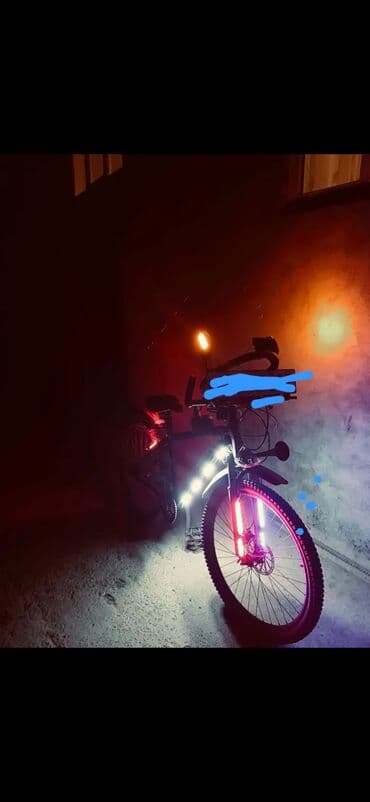 velosipedlər 26 liq: LED işıqlı velosiped – gecə sürüşləri üçün tam təchizatlı - Çərçivə — 1