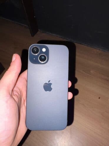 iphone kamera qoruyucu: IPhone 15, Qara, Face ID — 1