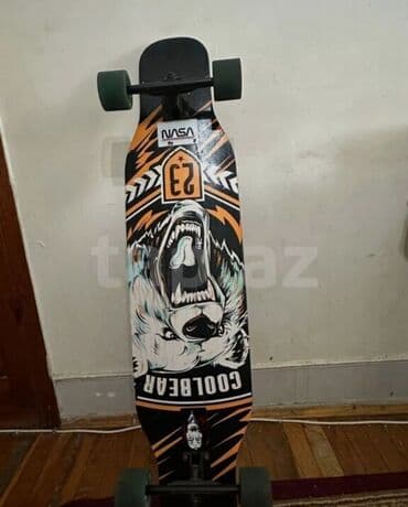 Maskalar, eynəklər: Longboard “COOLBEAR 23” yaxşı vəziyyətdədir, 3-4 sürmüşəm, təcili — 3