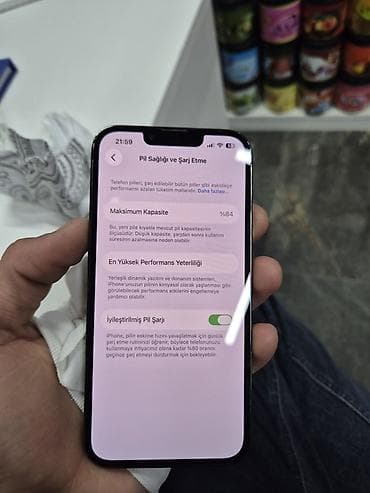 bərdə ayfon: IPhone 13 Pro, 128 GB, Black Titanium, Zəmanət, Face ID, Sənədlərlə — 7