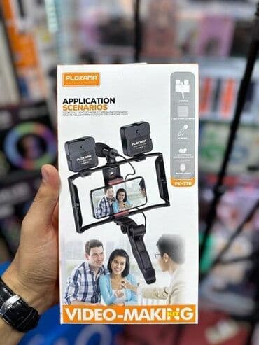 держатель телефона на стедикам fly tech 6: Telefon ilə çəkiliş üçün tutacaq Pk-778. ⚜️BÜTÜN MALLAR YENIDIR!!!⚜️ — 1