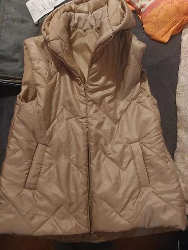 rezin bot: Qadın üst geyimləri dəsti 1) Boz qısa jaket - Yüksək boğazlı/stend — 3