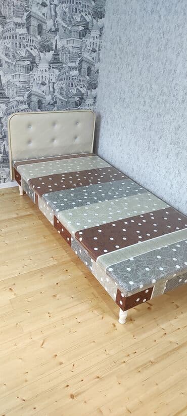 tek carpayı: Yeni, Təknəfərlik çarpayı, Bazalı, Matrassız, Siyirməsiz, Azərbaycan — 7