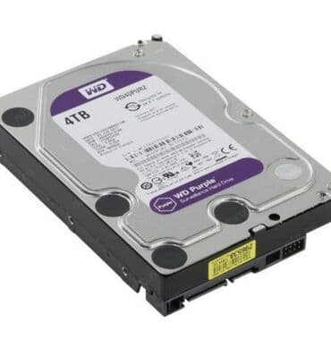 dvd disklər: Sərt disk (HDD) Western Digital (WD), 4 TB, 5400 RPM, 3.5", Yeni — 2