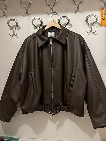 dəri şalvar: Pencək, Naxışsız, L — 3