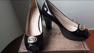 Tuflilər, Ölçü: 37, rəng - Qara, Yeni — 1