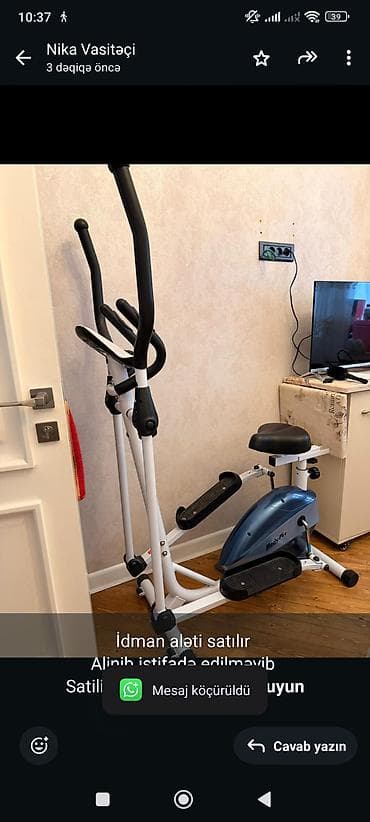 İdman aləti satılır Alinib istifadə edilməyib Satilir 450 azn Ünvan
