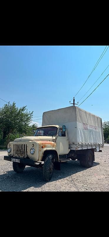 astra al: Yük maşını – tentli platforma - Marka/model: GAZ-53 (klassik ön — 3