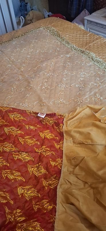 Покрывала: Для кровати Новый цвет - Золотой Покрывало — 5