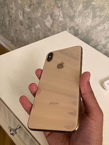 IPhone Xs Max, 64 GB, Qızılı, Face ID