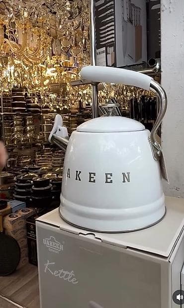 çay termosu: Yeni, rəng - Ağ, Çaydan, 3-dən çox l, Almaniya — 5