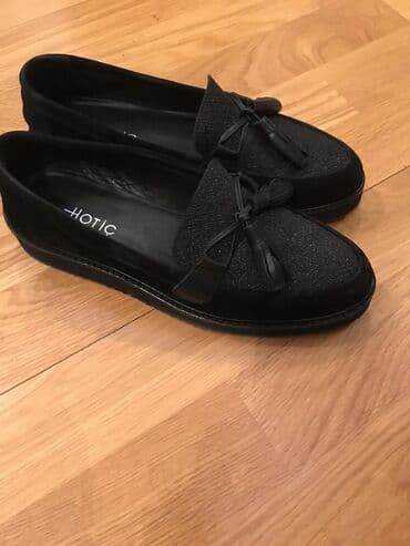 qizil uezuek type 1: Tuflilər, Ölçü: 37, rəng - Qara, Yeni — 2