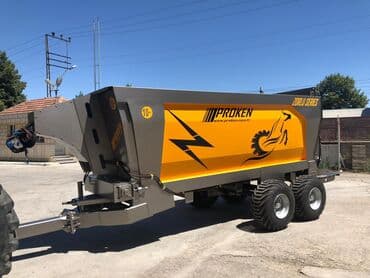 Peyin səpən 10 kub metr həcmli. Tutumu 12 ton. Türkiyənin çox