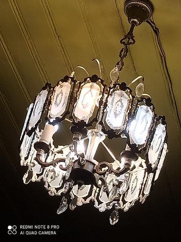 çılçıraq qiymətləri: Çılçıraq, 10 və daha çox lampa, Metal — 1