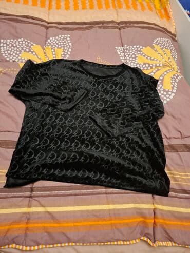 женские леопардовые лосины: Leopard naxışlı, uzunqol qadın bluzası. Bu bluza dəri detallarla — 5