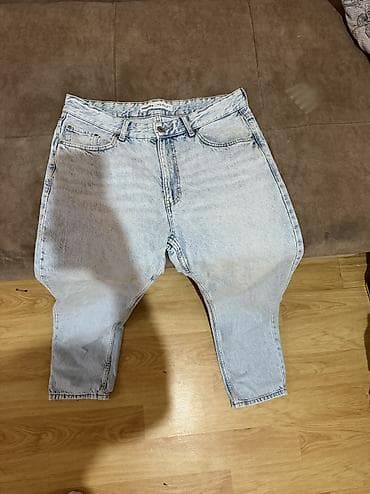 topdan geyim: Bershka original baggy cins şalvar. W32 (EU42). Çox yaxşı — 5