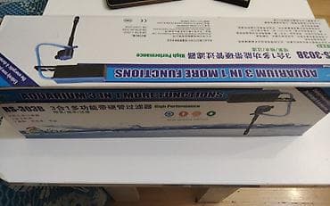 Аквариумные аксессуары и принадлежности: Akvaryum üçün 3‑ü 1‑də çoxfunksiyalı filtr – RS‑303B Xüsusiyyətlər: - — 2