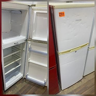 2 qapılı Hisense Soyuducu Satılır, rəng - Ağ