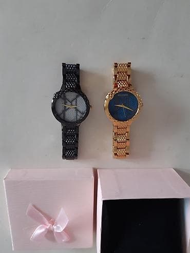 bakida saat: Qol saatı, Bulgari, rəng - Qızılı — 2