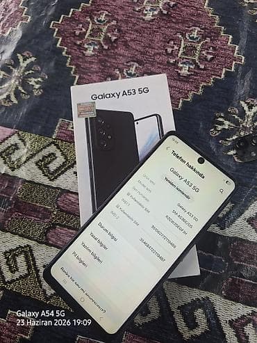 Samsung Galaxy A53 5G, 128 GB, rəng - Qara, İki sim kartlı lalafo.az -da Samsung Galaxy A53 5G, 128 GB, rəng - Qara, İki sim kartlı