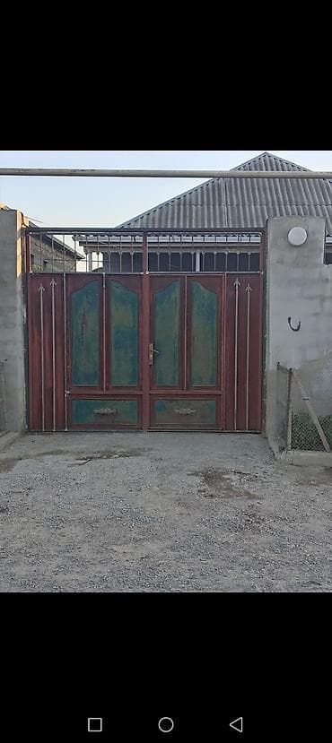 İşlənmiş Dəmir Həyət darvazası, 3 m, Mexaniki, Qapı ilə, rəng - Qəhvəyi, Kredit yoxdur, Ödənişli quraşdırma, Ünvandan götürmə