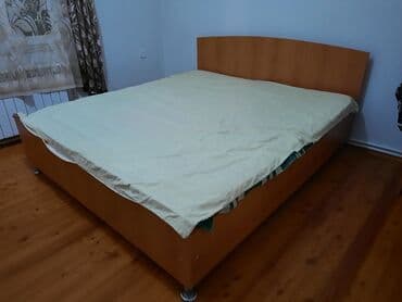резная мебель из дерева: Tecilli satilir. 2neferlik kravat(200×200),dowek ile(matras),ela — 4