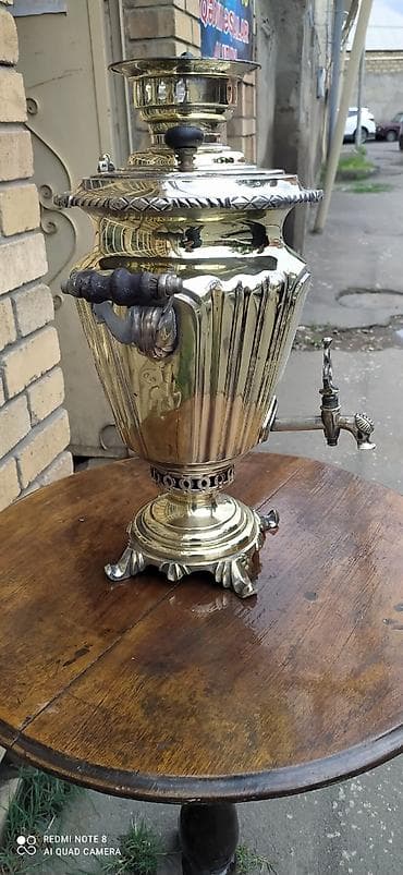 samovar 5l: Qedimi samavar 5 litr 260 azn — 2