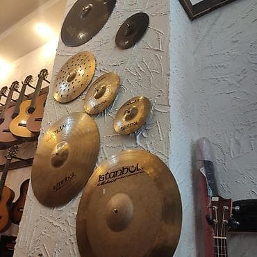 Baraban tarelkaları Ölçülər:Ride,Hi-hat,Bell 110 azn başlayırlar — 2