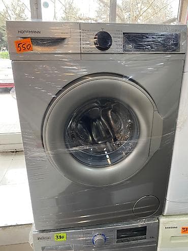 soyuducular 2ci el: Hoffmann VSL61005 ön yükləməli paltaryuyan maşın - Rəng: gümüşü — 1