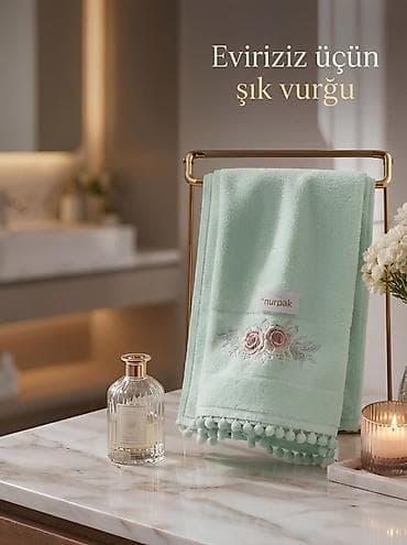 desmal sixan: Nurpak dəsmallar – Zəriflik və rahatlıq bir arada - Material: 100% — 4