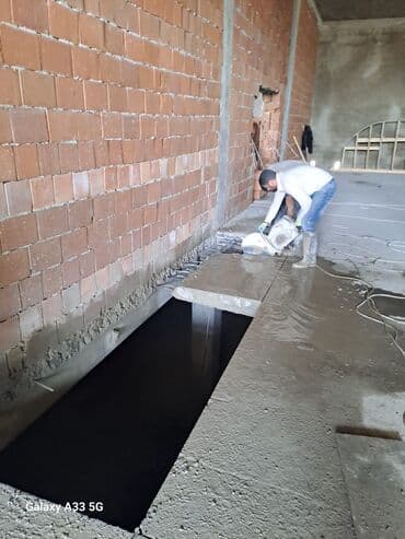 w210 qapi: Beton deşmə və kəsmə xidməti - Armaturlu beton, dəmir-beton, kərpic — 6