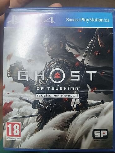 diskilər: Məhsul: Ghost of Tsushima (Tsushima’nın Hayaleti) – PS4 Blu‑ray disk — 2