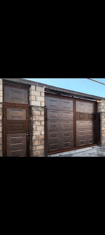 kohnə dəmir darvazalar: Yeni Qaraj darvazası, Seksional, Avtomatik, Qapı ilə, Kredit var, Pulsuz quraşdırma, Pulsuz çatdırılma — 25