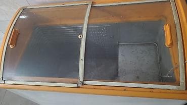 dondurma dondurucu: Ticarət üçün şüşə qapaqlı dondurucu vitrinlər (2 ədəd) - Tip: üfüqi — 1