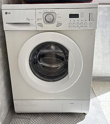 regular paltaryuyan: Paltaryuyan maşın LG, 7 kq, İşlənmiş, Avtomat, Qurutmasız, Ünvandan götürmə — 1