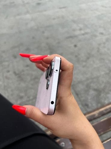 data modem sim card: Redmi 13, 128 GB, rəng - Çəhrayı, Qırıq, Sensor, Barmaq izi — 4