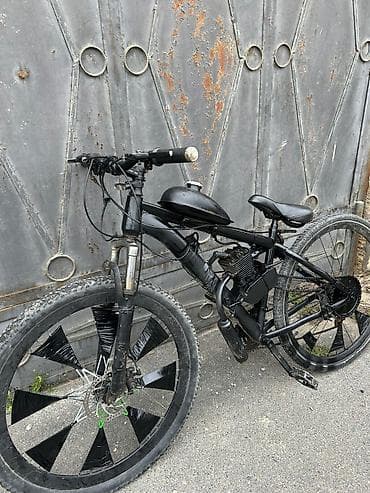 Mopedlər,skuterlər: Salam bu matorlu velosipet satılır prablemsizdi polis ilişmir 55 60 — 2