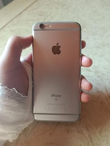 IPhone 6s, 16 GB, Space Gray, Barmaq izi — 2